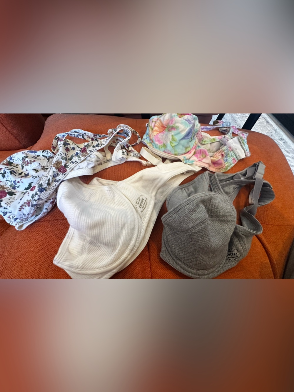 A collection of 4 bras size 34